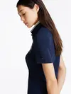 Tommy Hilfiger VARSITY GRAPHIC POLO, C1G Lacivert Kadın Elbise-Etek