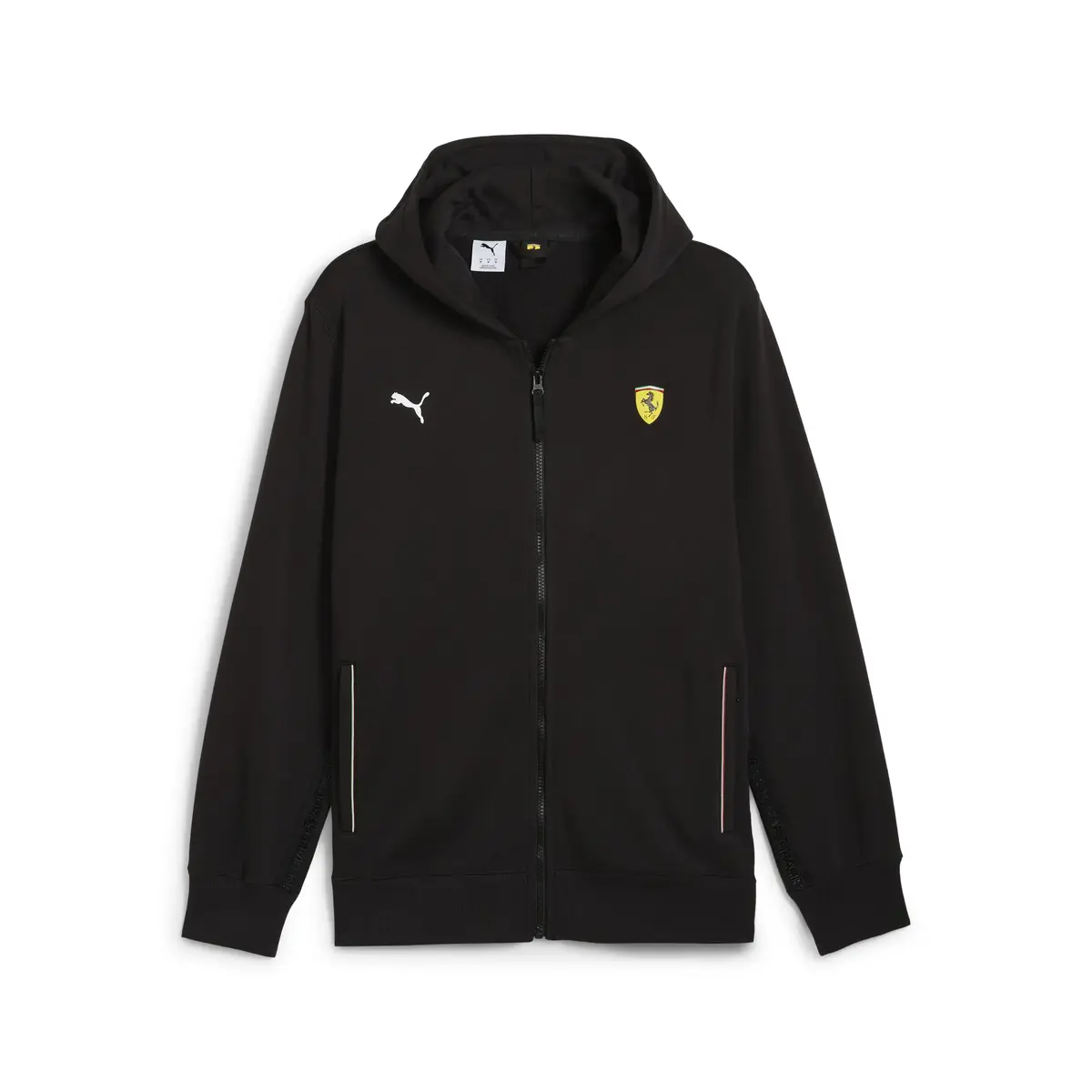 PUMA Ferrari Race Sweatjacket Siyah Erkek Ceket