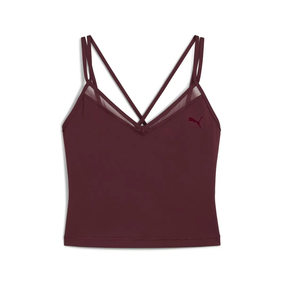 Puma W PUMA SHAPE STRAPPY TANK Kırmızı Kadın T-Shirt