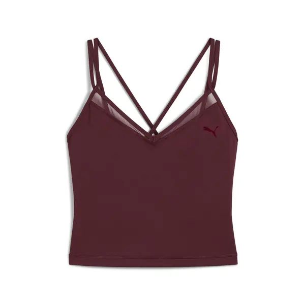 Puma W PUMA SHAPE STRAPPY TANK Kırmızı Kadın T-Shirt