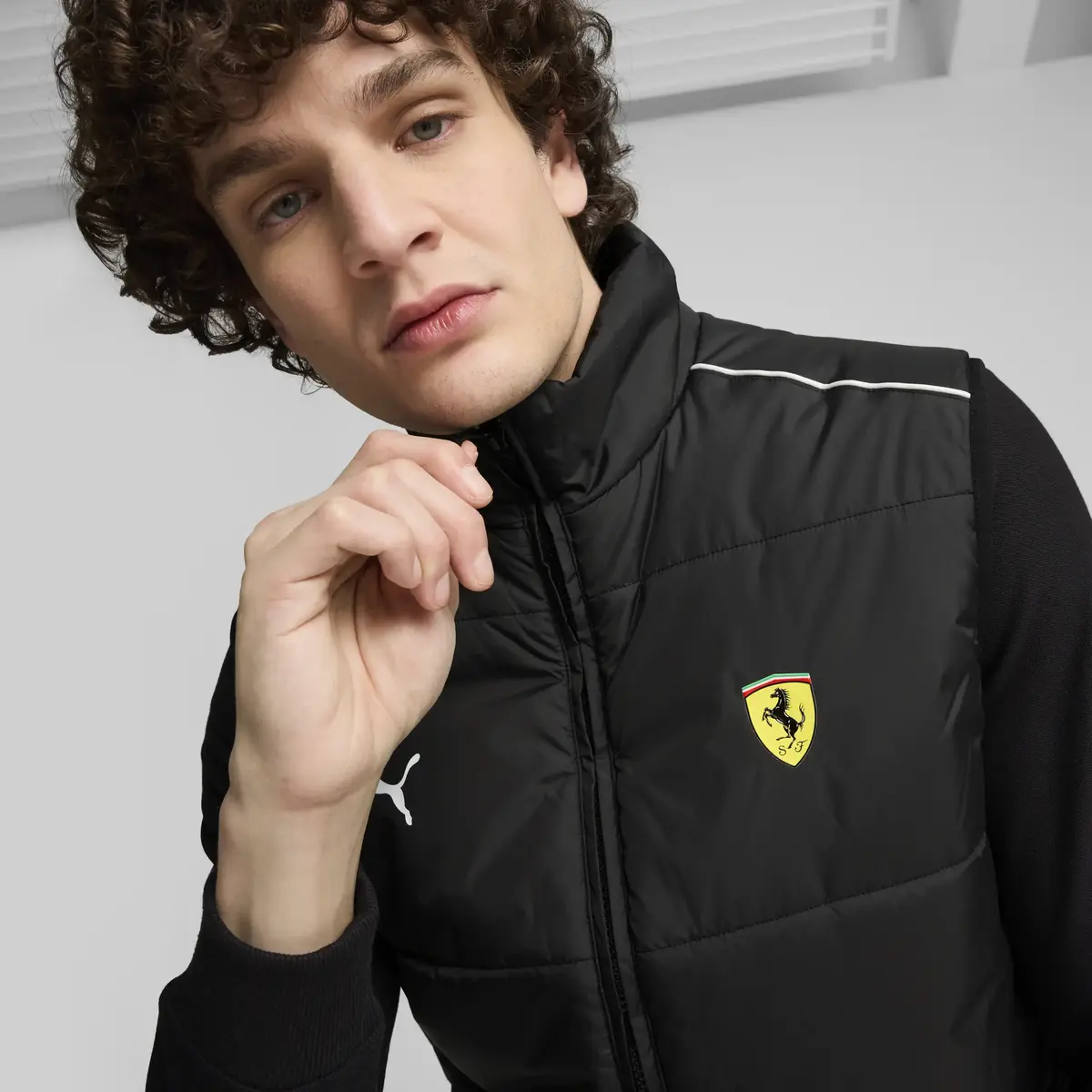 Puma Ferrari Race MT7 Vest Siyah Erkek Yelek