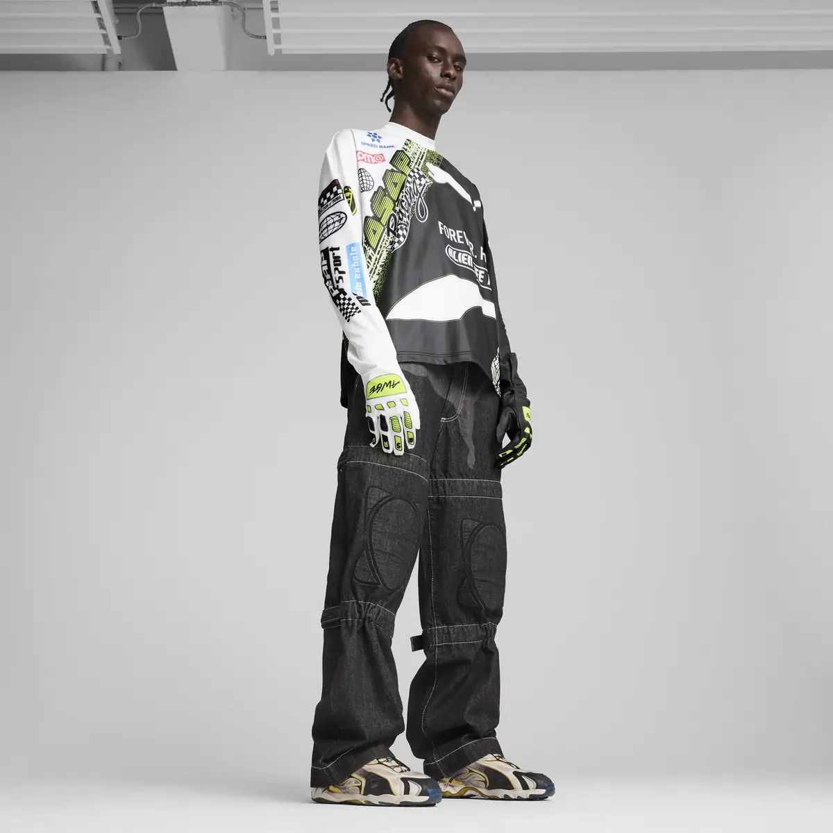 Puma A$AP ROCKY Inhale DSTRD NPNE Siyah Erkek Spor Ayakkabı & Sneaker