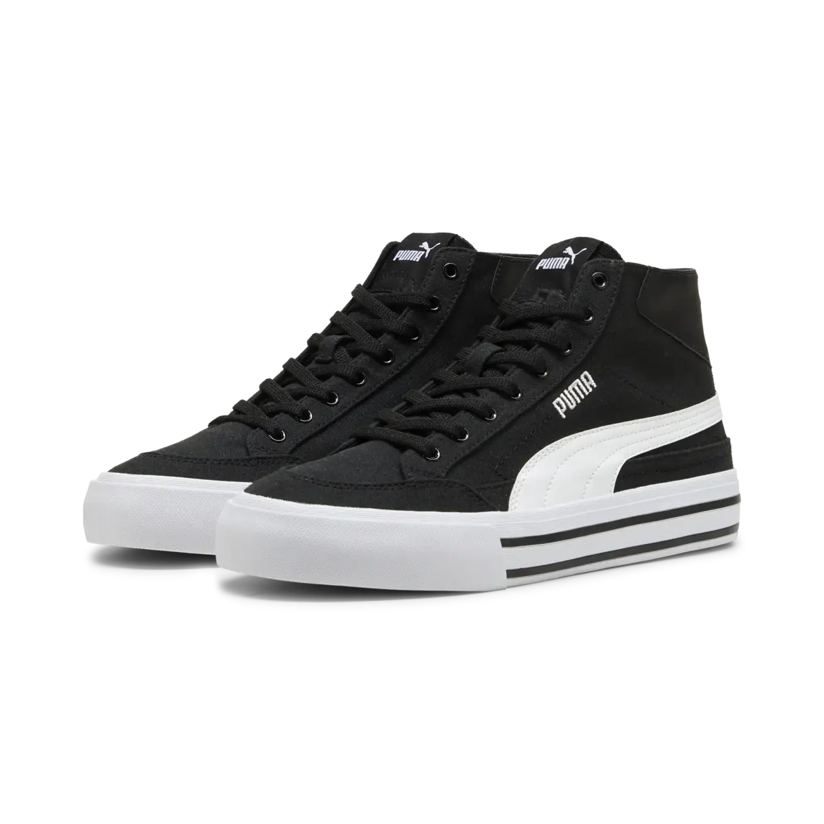 Puma Court Classic Vulc Mid FS Siyah Erkek Spor Ayakkabı & Sneaker