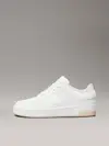 Calvin Klein BASKET CUPSOLE LOW M, 0LA Beyaz Kadın Spor Ayakkabı & Sneaker