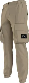 Calvin Klein SKINNY WASHED CARGO Erkek Krem Kargo Pantolonu