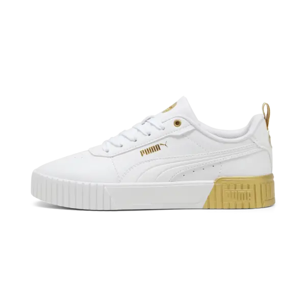 Puma Carina 2.0 Metallic Dream Beyaz Kadın Günlük Spor Ayakkabı