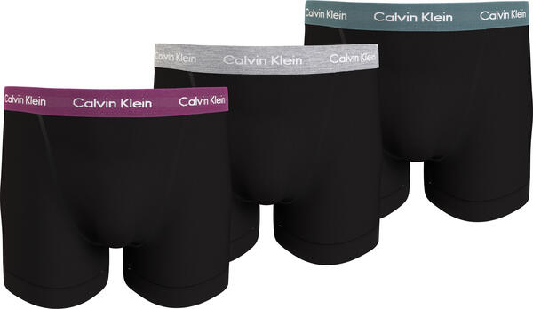 Calvin Klein TRUNK 3PK Erkek Siyah Boxer Set