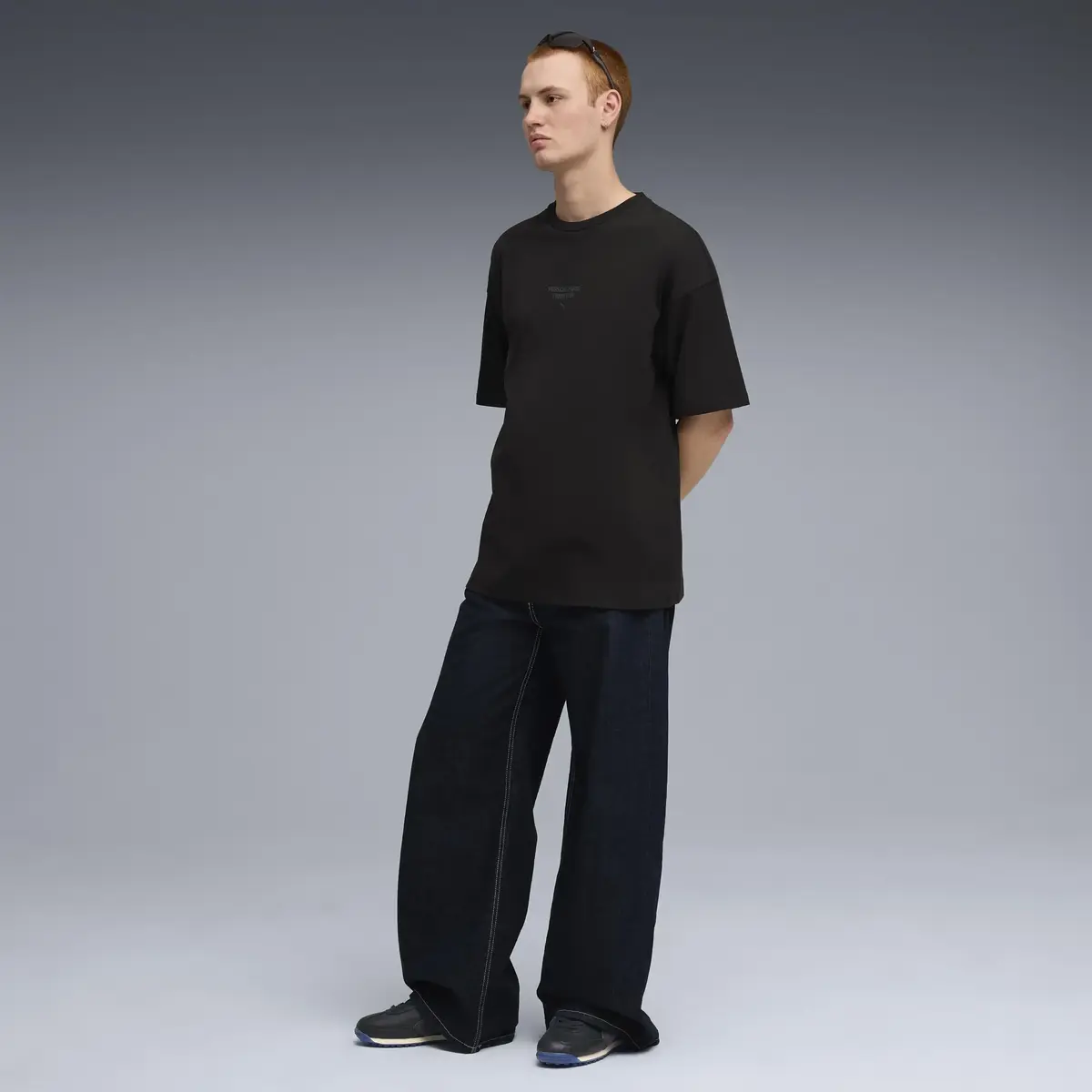Puma PL Lifestyle Tee Siyah Erkek T-Shirt