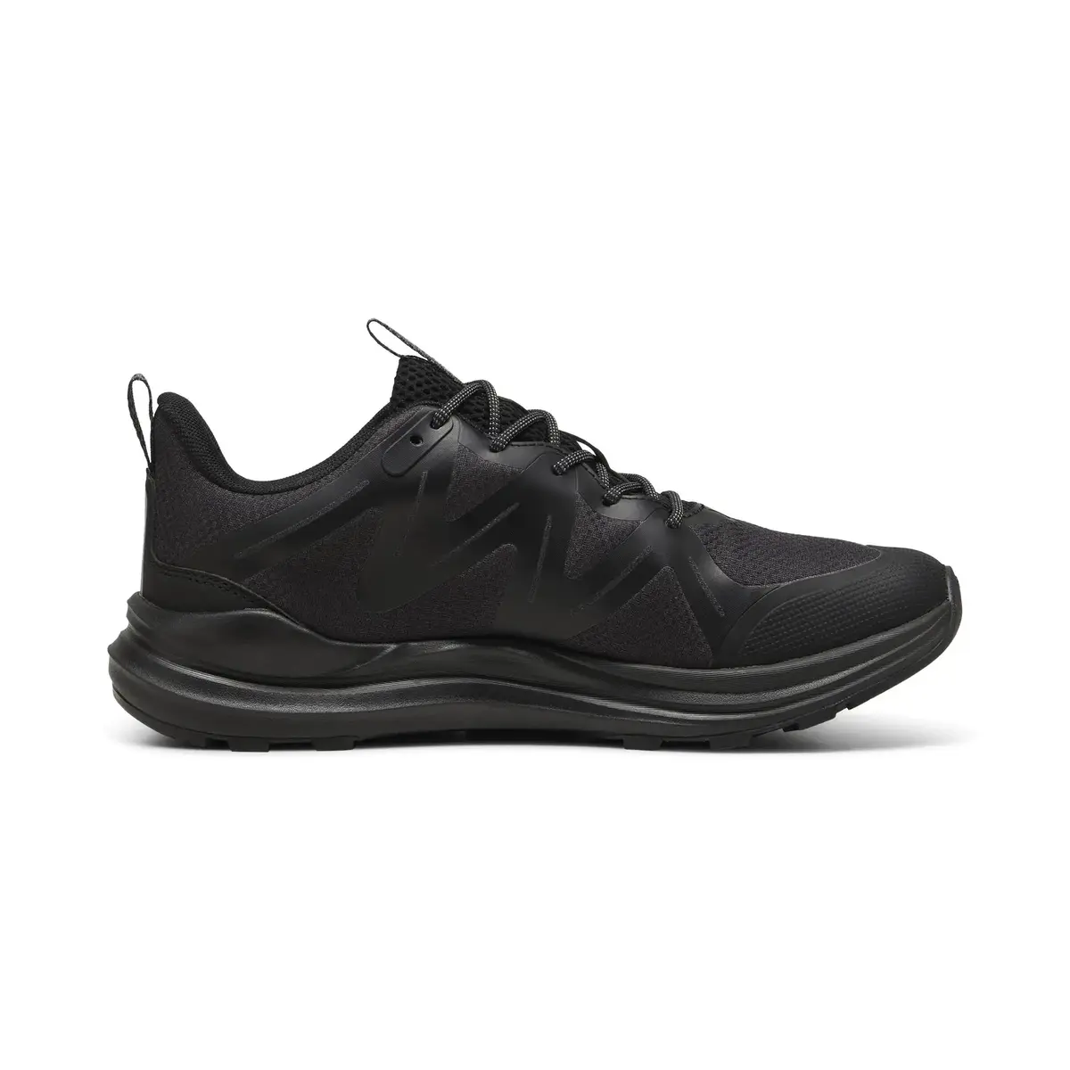 Puma Reflect Lite Trail PTX Siyah Unisex Yürüyüş ve Koşu Ayakkabısı