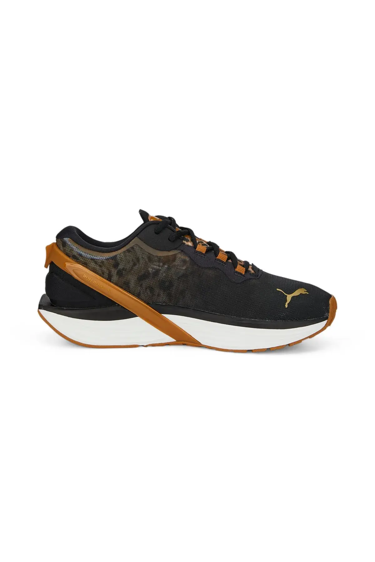 Puma Run XX Nitro Safari Glam Siyah Kadın Koşu Ayakkabısı