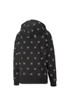 Puma Brand Love Aop Hoodie Fl Siyah Kadın Hoodie