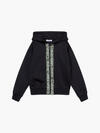 Calvin Klein CKJ TAPE ZIP-THROUGH Erkek Siyah Hoodie
