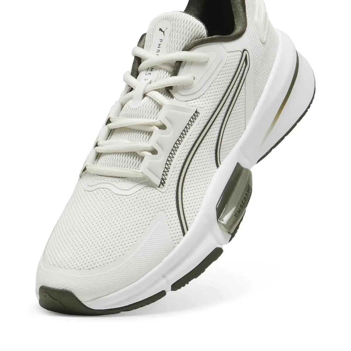 Puma PWRFrame TR 3 Beyaz Erkek Yürüyüş ve Koşu Ayakkabısı