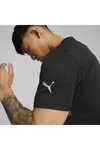 Puma Run Aop Graphıc Ss Tee M Siyah Erkek Koşu Ve Performans T-Shirt