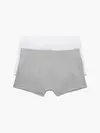 Calvin Klein 2PK TRUNK-HERITAGE Erkek Gri Boxer Set