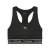 Puma 4KEEPS ELASTIC BRA - P Siyah Kadın Spor Sütyeni