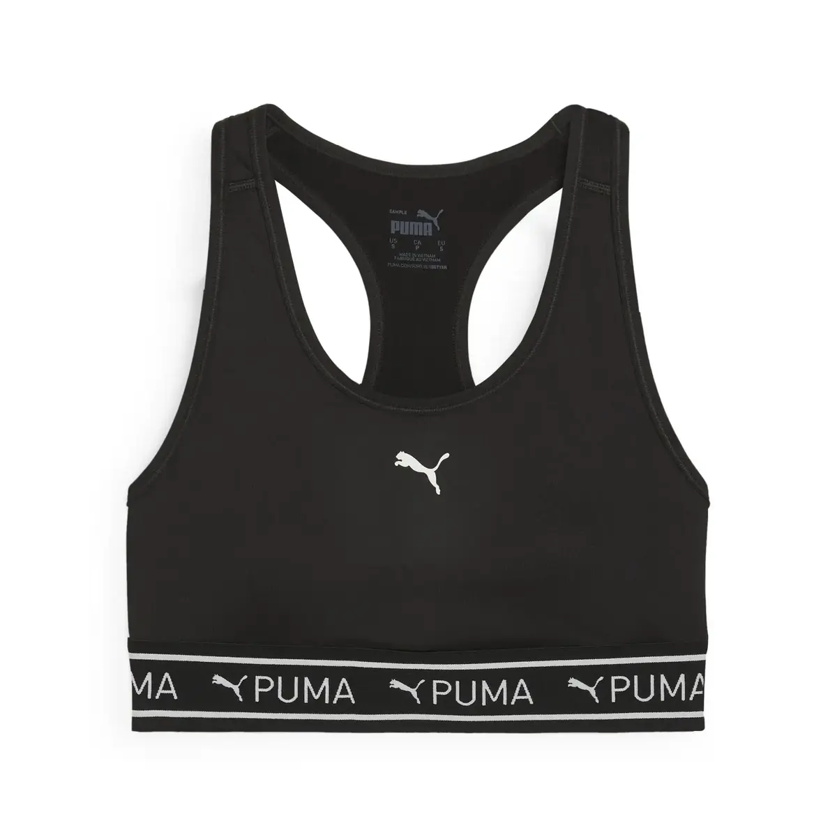 Puma 4KEEPS ELASTIC BRA - P Siyah Kadın Spor Sütyeni