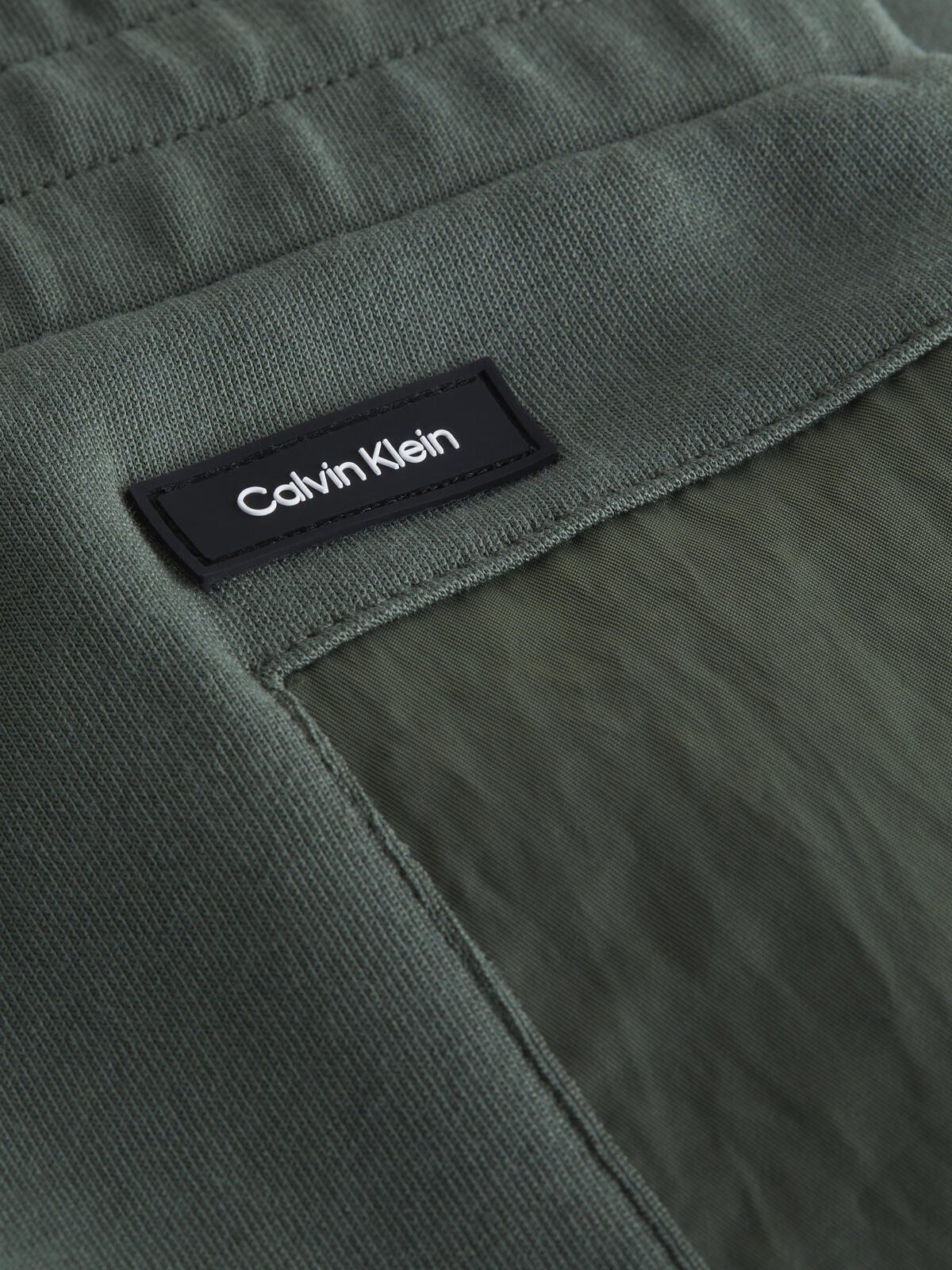 Calvin Klein MIX MEDIA JOGGER Erkek Yeşil Eşofman Altı
