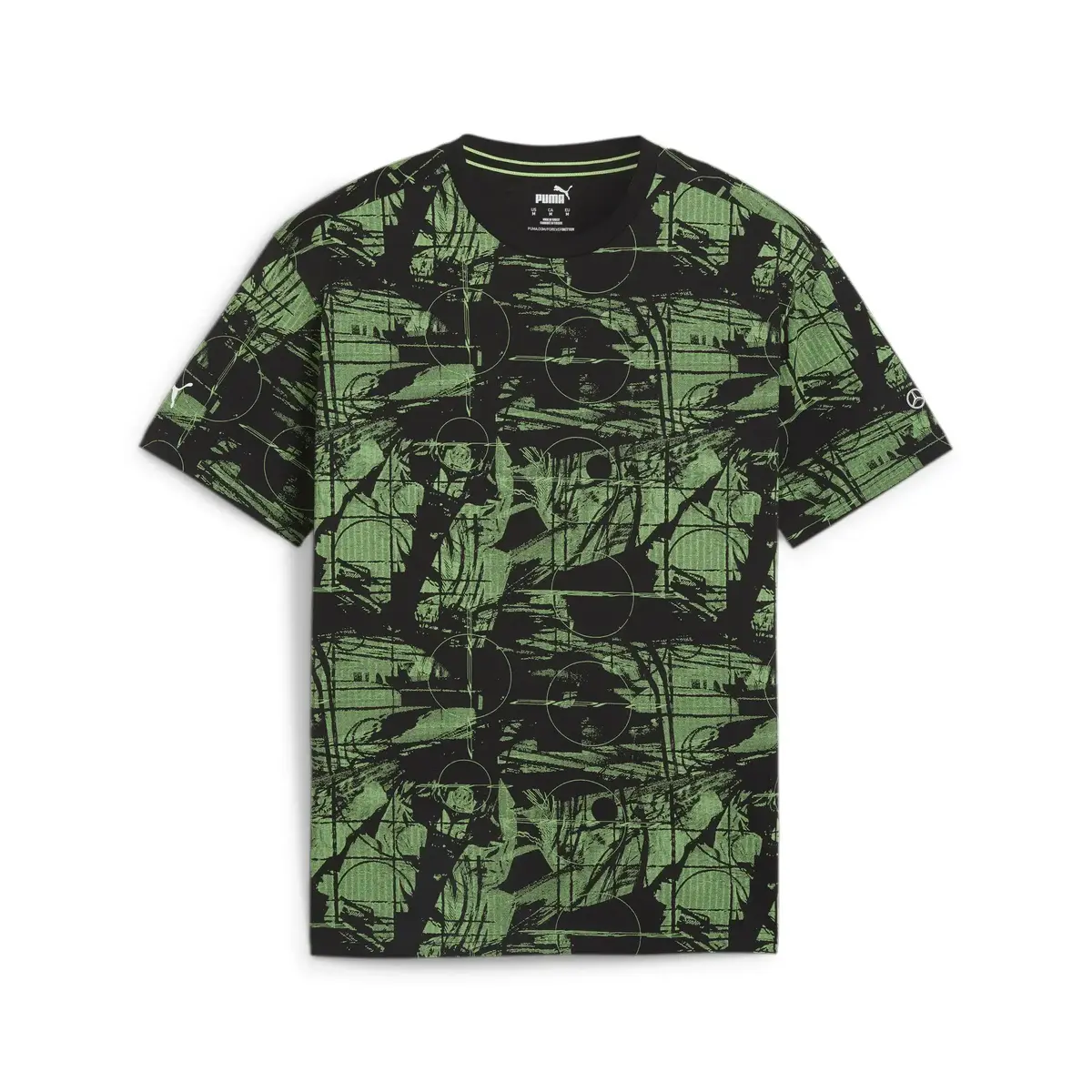 Puma MAPF1 Statement AOP Tee Siyah Erkek Tişört