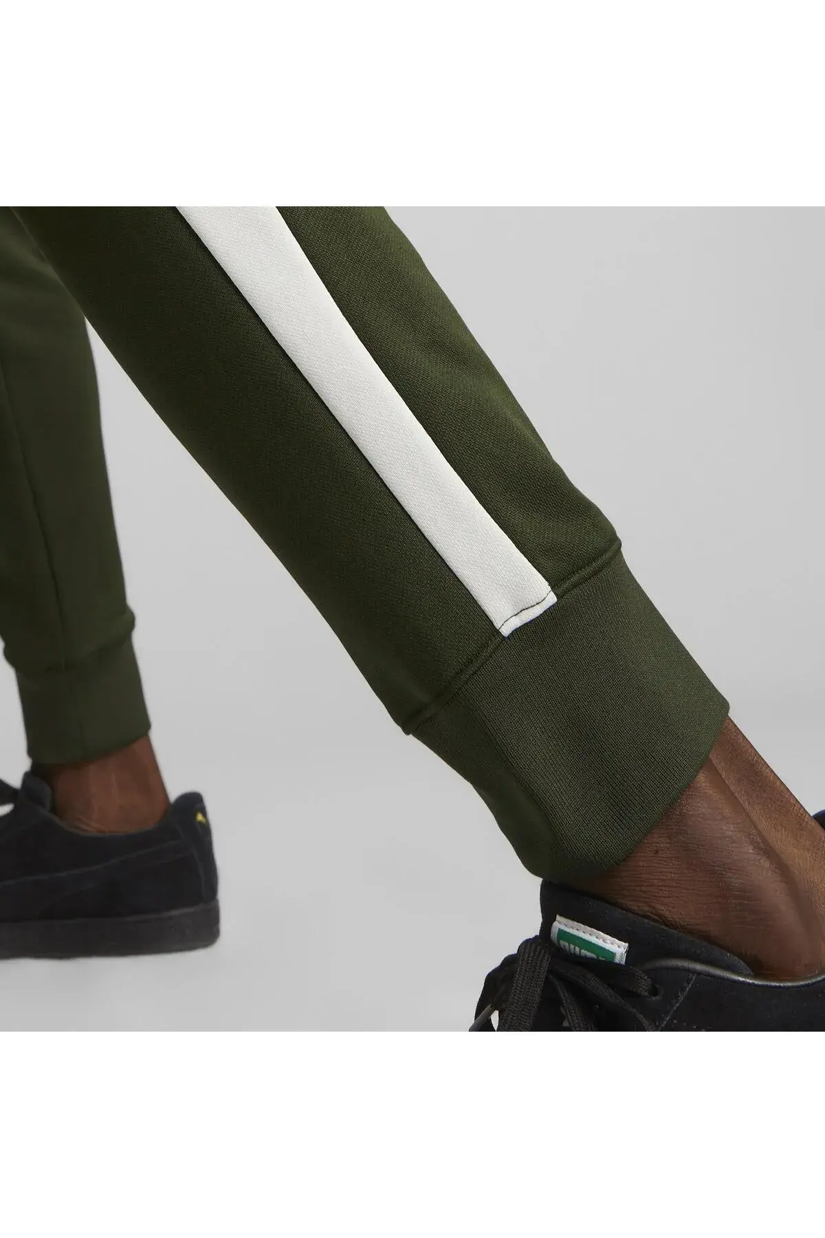 Puma T7 ICONIC Track Pants (s) PT Yeşil Erkek Eşofman Altı