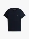 Tommy Hilfiger LUXURY INTERLOCK TEE, DW5 Siyah Erkek T-Shirt & Polo