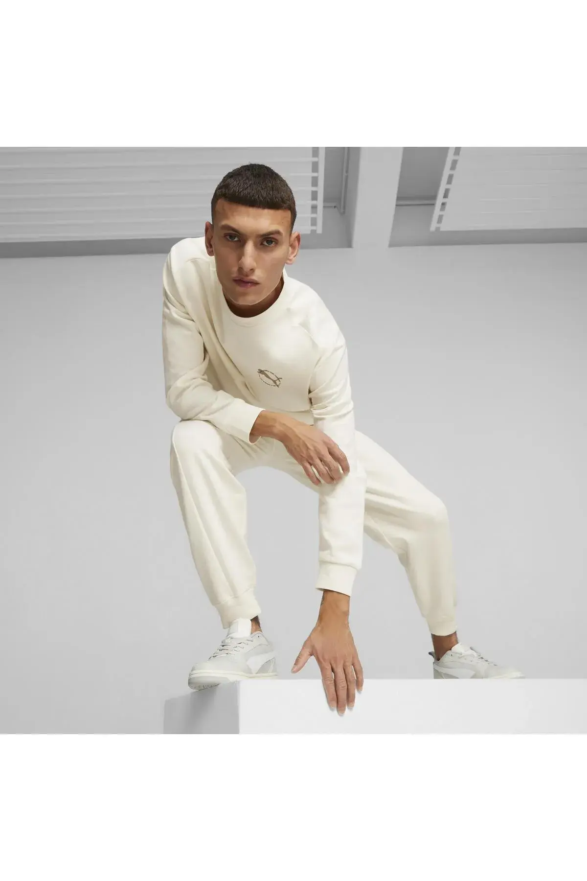 Puma BETTER SPORTSWEAR Sweatpants TR cl Beyaz Erkek Eşofman Altı