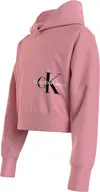 Calvin Klein MONOGRAM OFF PLACED Kadın Pembe Hoodie