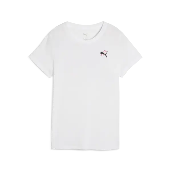 PUMA GRAPHICS TRAIN CONCEPT TEE W Beyaz Kadın T-Shirt