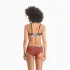 Puma PUMA WOMEN PRINTED AOP HIPSTER 2P PACKED Kadın Kırmızı 2'li İç Çamaşırı
