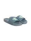 Calvin Klein SLIDE JELLY MONO PU, 02M Mavi Erkek Terlik