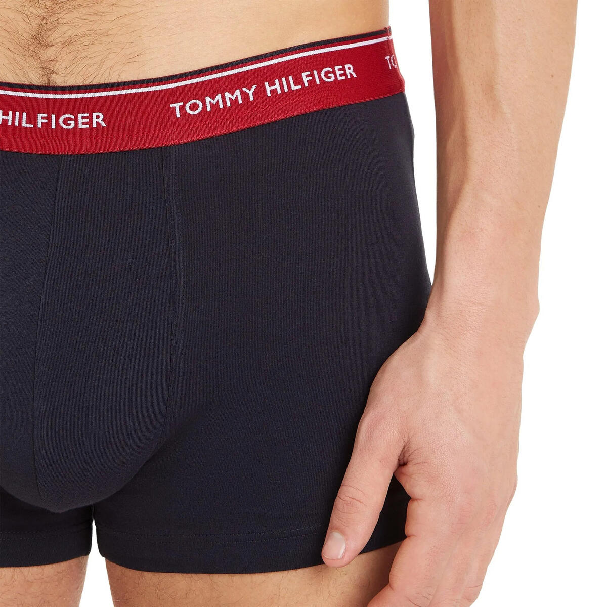 Tommy Hilfiger 3P WB TRUNK, 0R6 Lacivert 3'lü Erkek Boxer