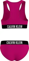 Calvin Klein BRALETTE BIKINI SET Kadın Pembe Bikini Takımı