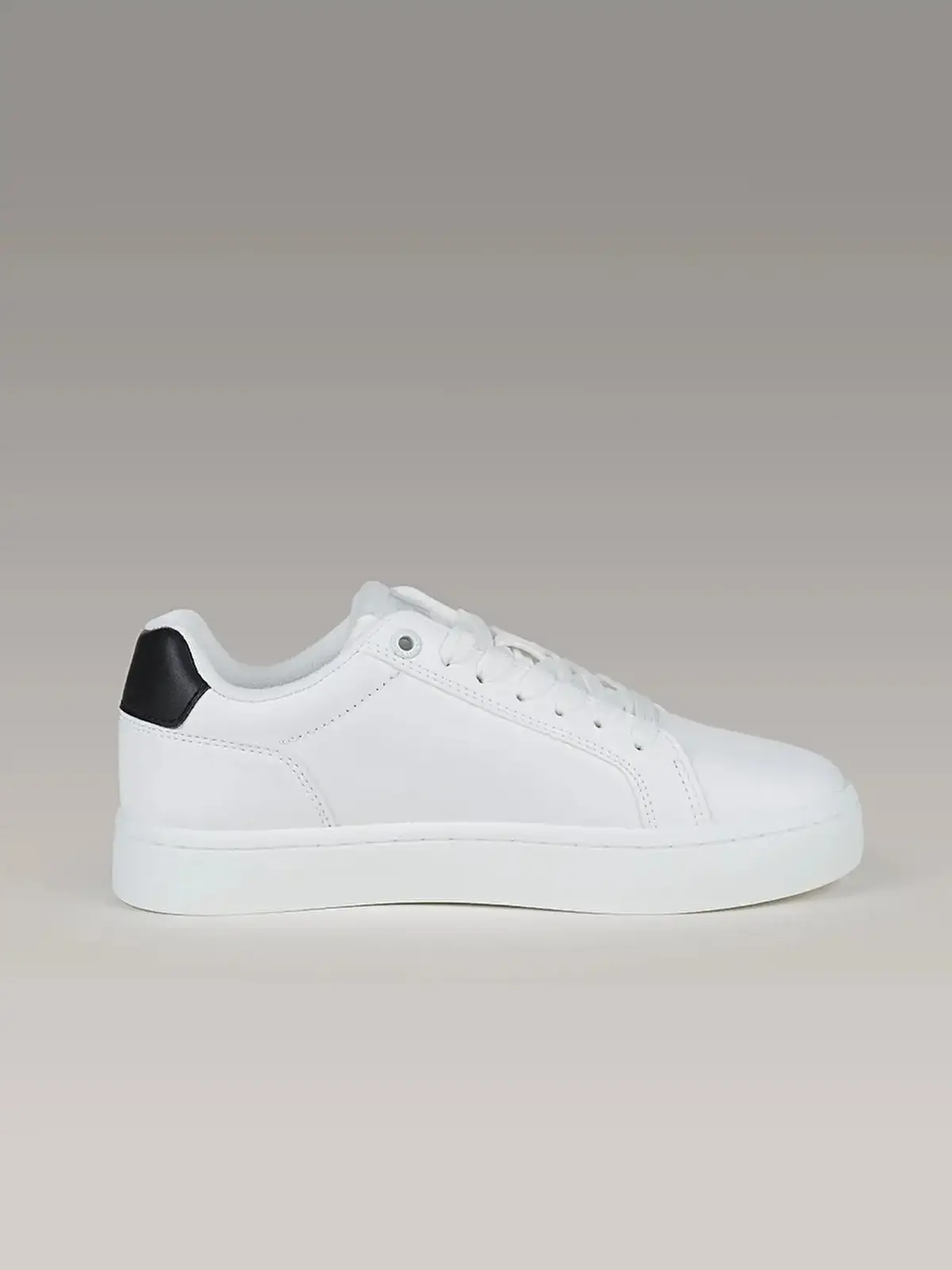 Calvin Klein CLASSIC CUPSOLE MONO LTH WN Beyaz Kadın Günlük Spor Ayakkabı