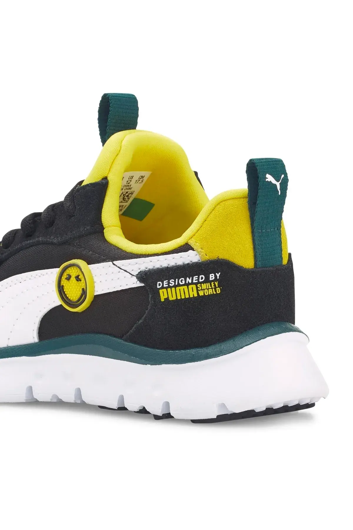 Puma Wr Flex Slip On Smıleyworld Ps Siyah Çocuk Çocuk Günlük Spor Ayakkabı