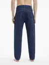 Calvin Klein REGULAR TAPER Erkek Mavi Kot Pantolon