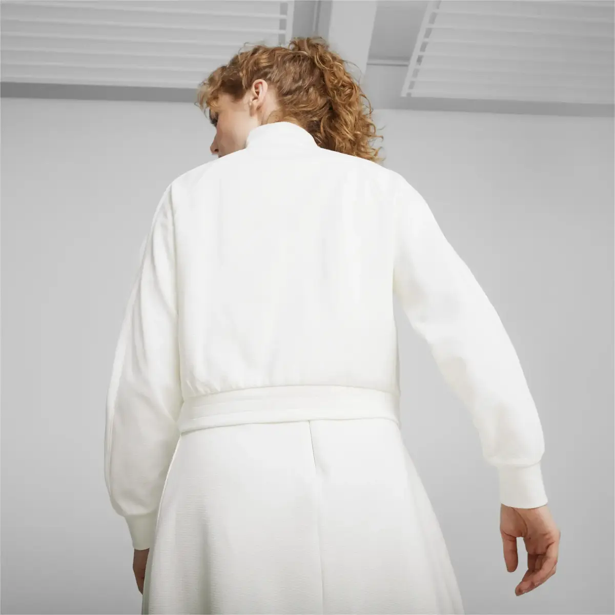 Puma T7 Track Jacket Beyaz Kadın Ceket