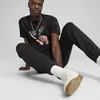 PUMA WARDROBE ESS Graphic Pants Siyah Erkek Eşofman Altı