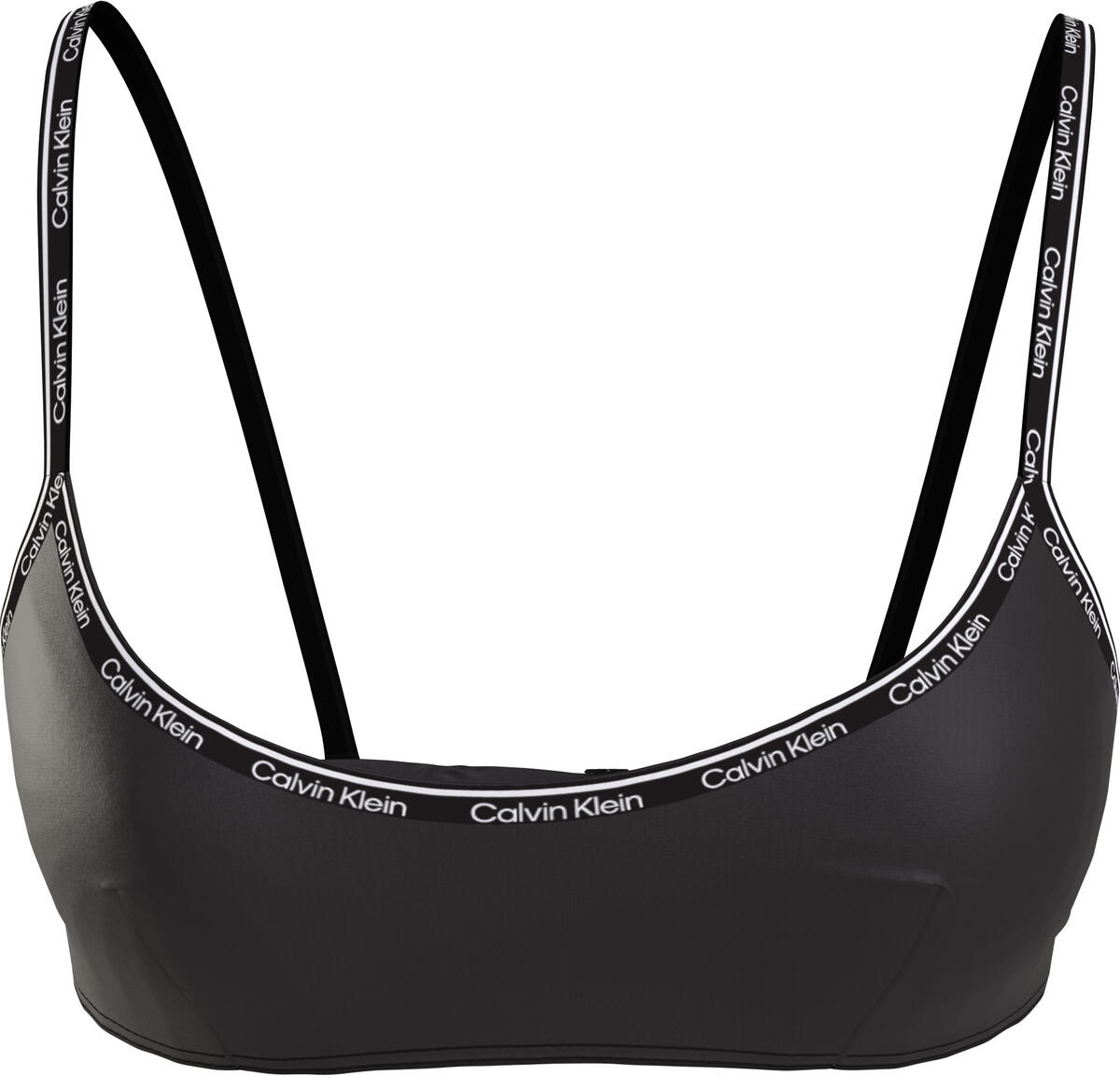 Calvin Klein BRALETTE-RP Kadın Siyah Bikini Üstü