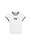 Calvin Klein SS 1968 GRAPHIC BABY, Beyaz Kadın T-Shirt