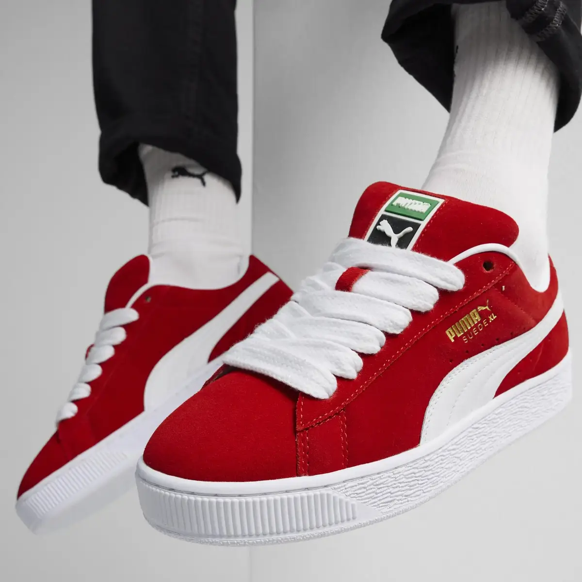 Puma Suede XL Kırmızı Erkek Günlük Spor Ayakkabı