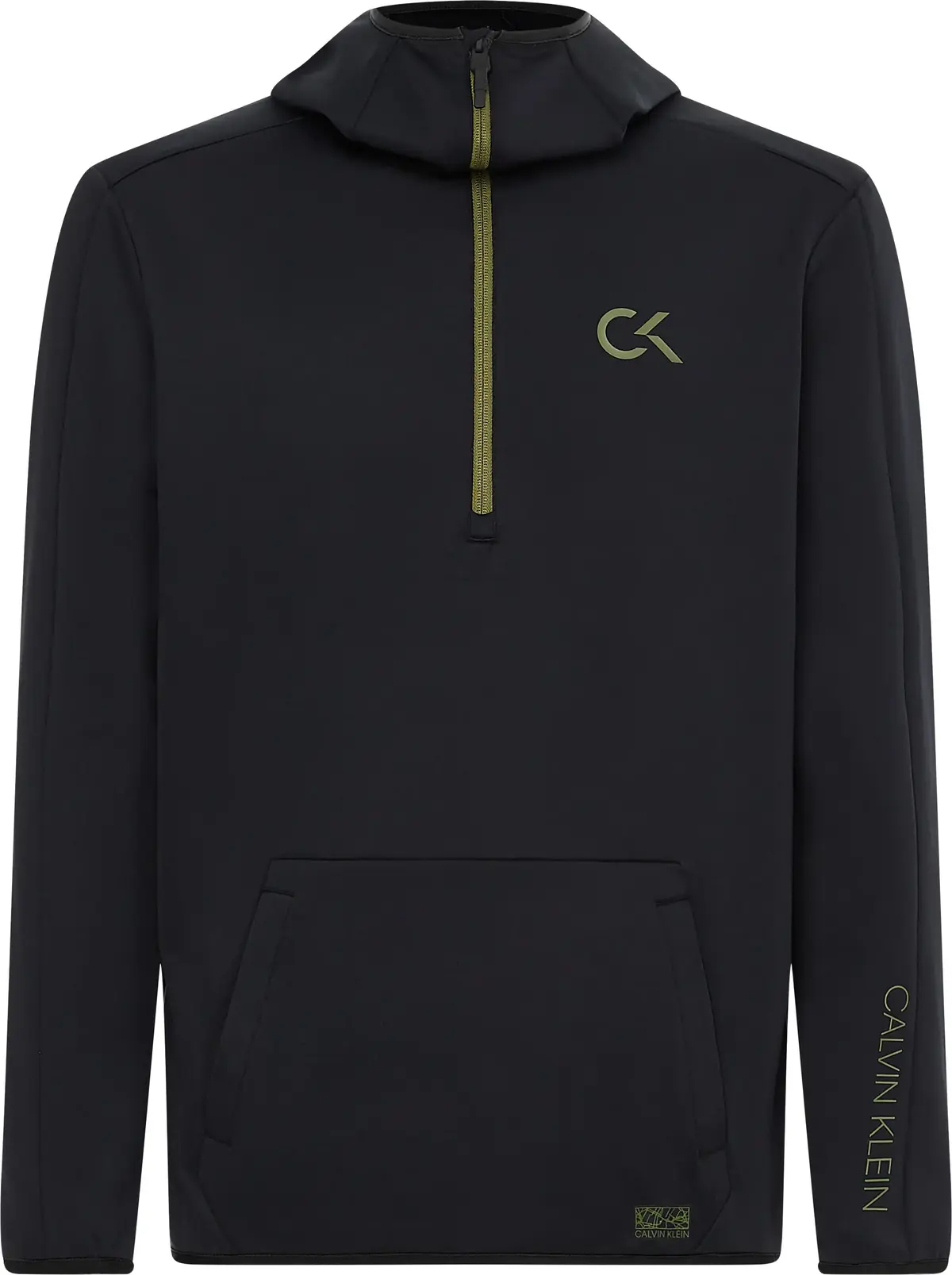 Calvin Klein WO - Balaclava Hoodi Erkek Siyah Kazak