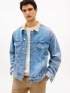 Tommy Hilfiger TRUCKER JACKET KYLO, 1BH Mavi Erkek Kot Mont