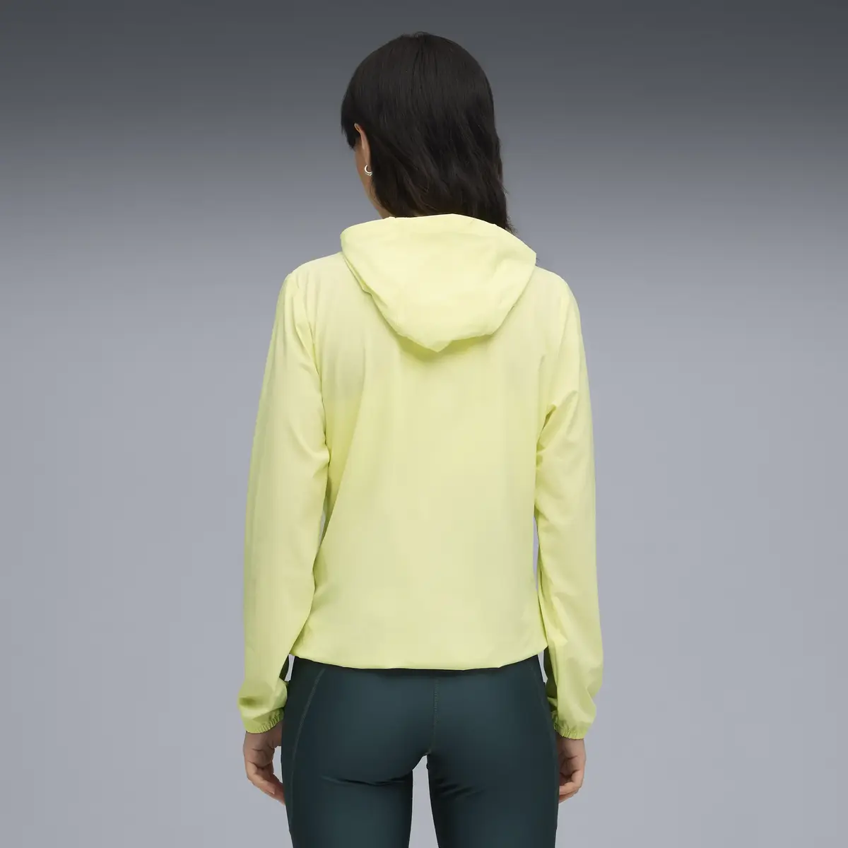 Puma RUN VELOCITY WOVEN JACKET W Sarı Kadın Fermuarlı Üst