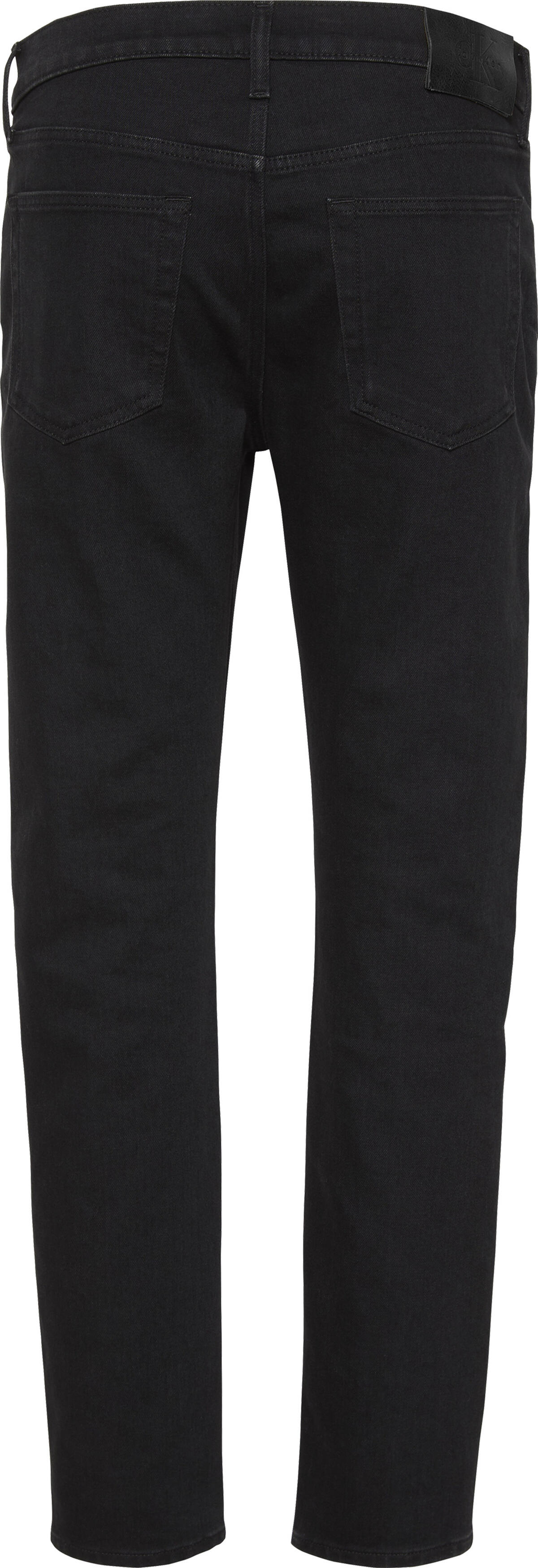 Calvin Klein SLIM TAPER JAGUAR MOON THERMO JE Siyah Erkek Kot Pantolon