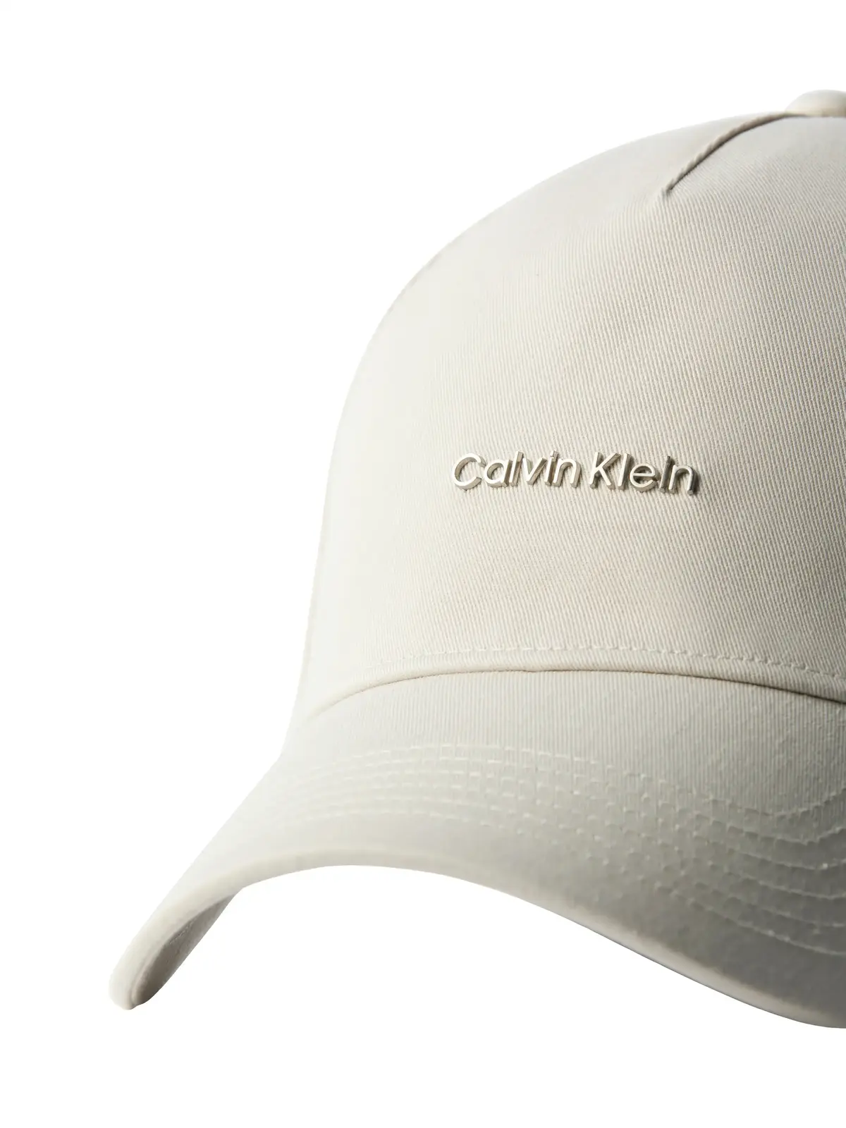 Calvin Klein COTON TWILL STANDARD Bej Erkek Şapka