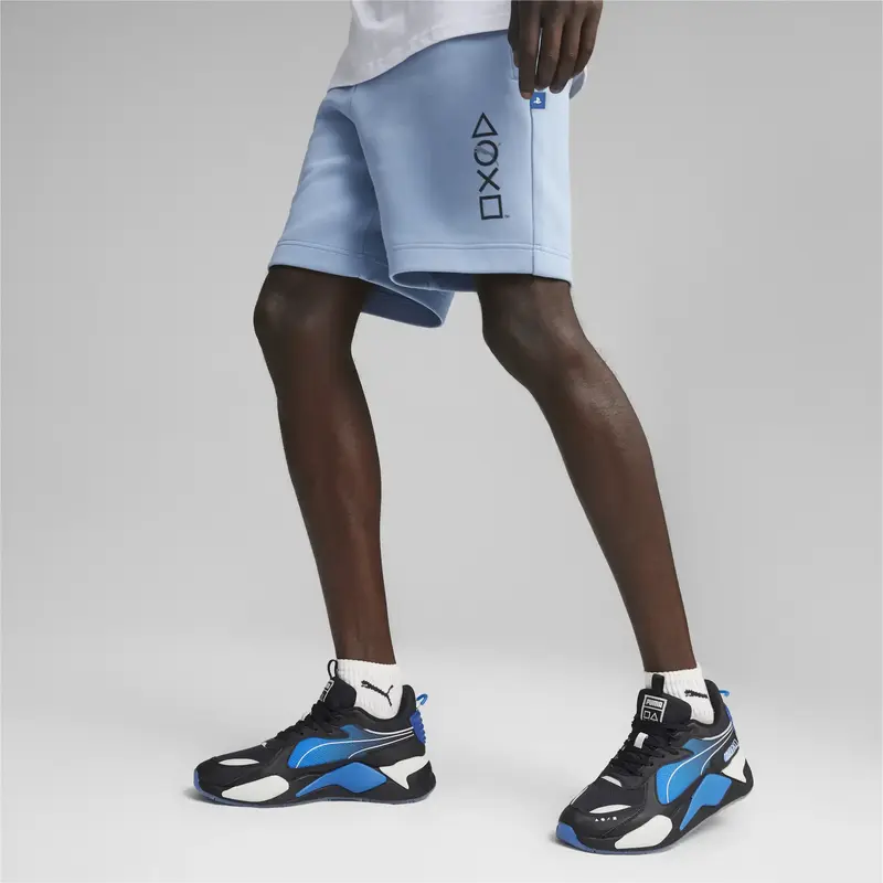 Puma X PLAYSTATION Shorts 8" DK Mavi Erkek Şort