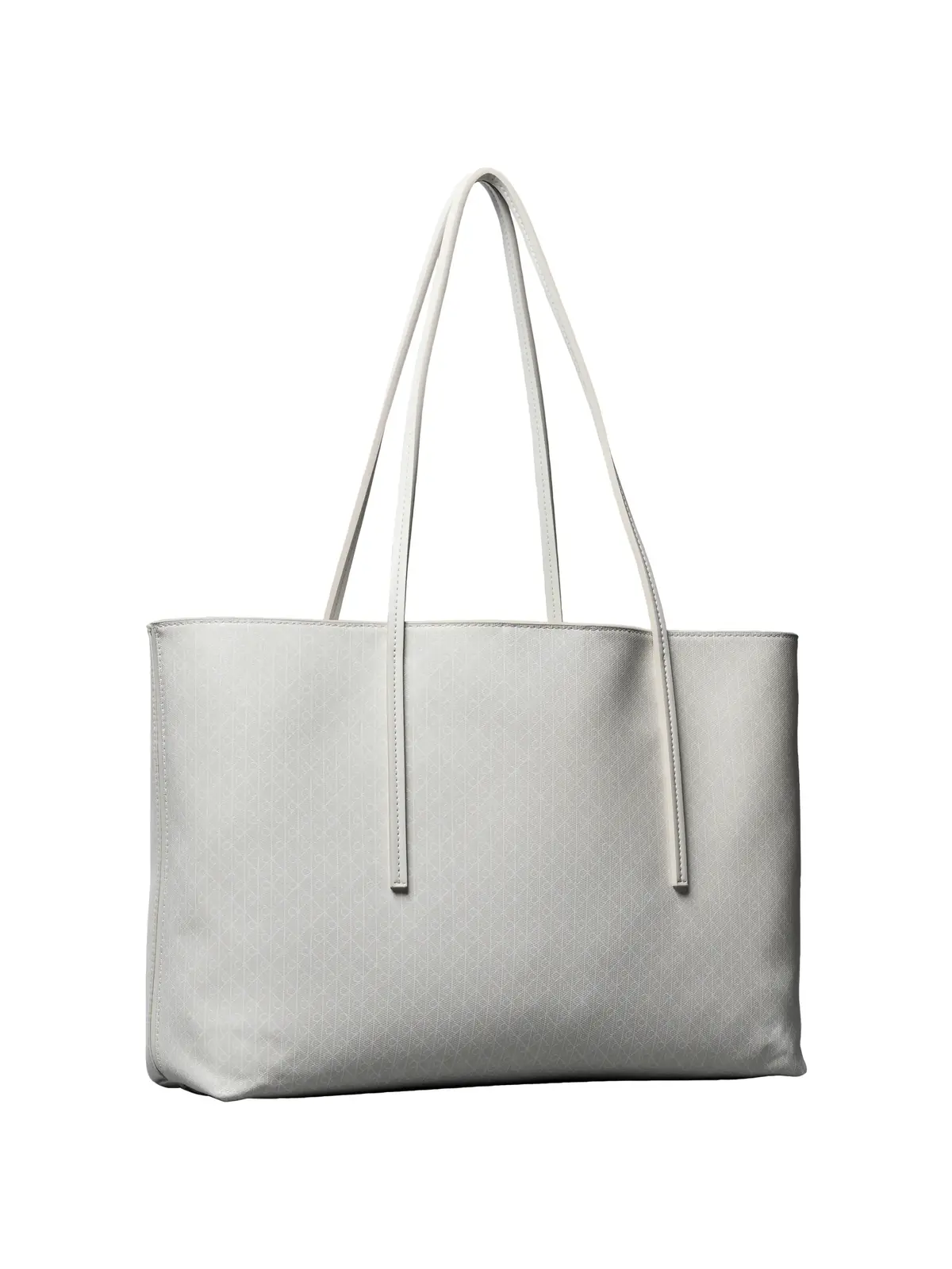Calvin Klein EMBLEM AOP TOTE Beyaz Tote Çanta