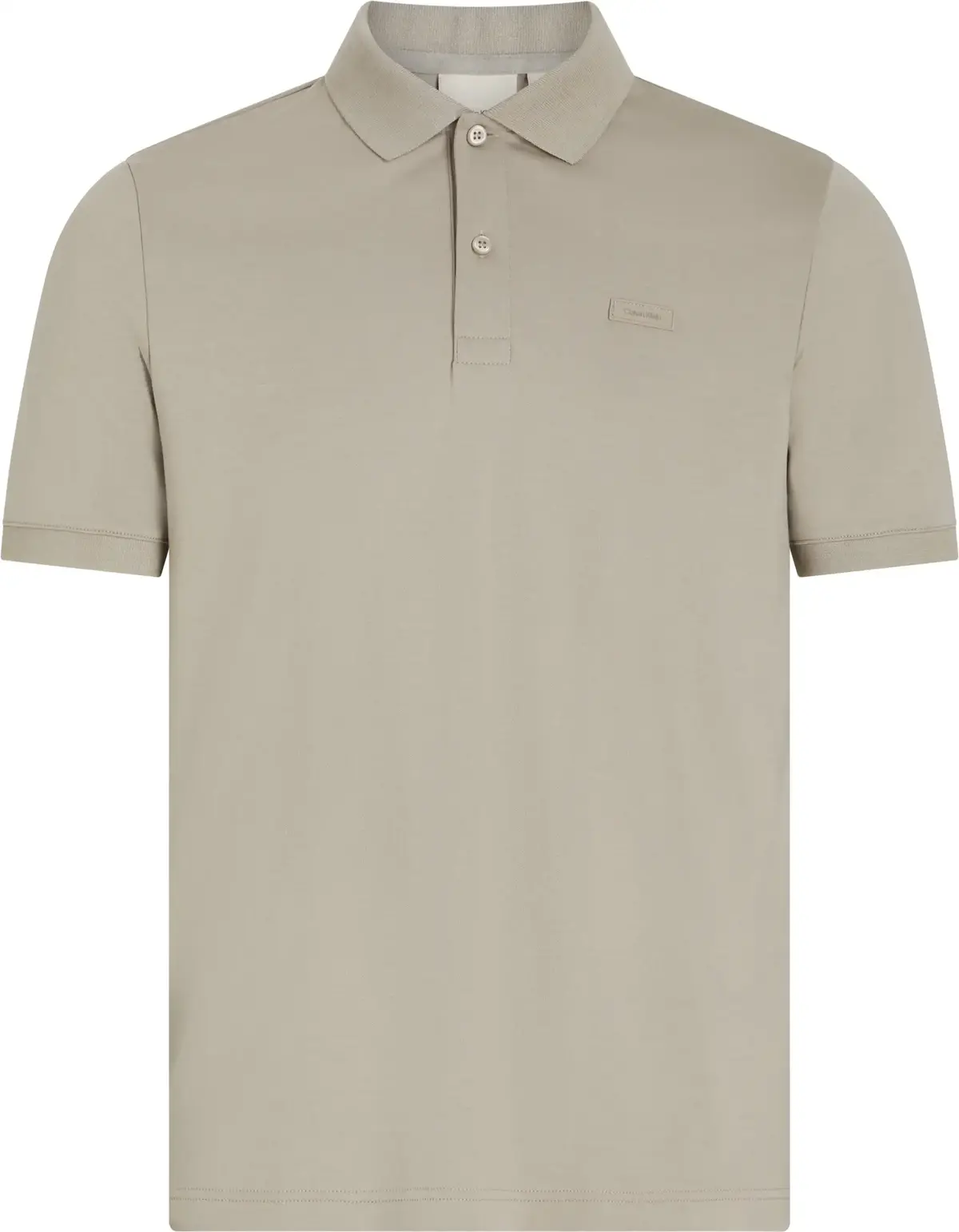 Calvin Klein LIQUID TOUCH SLIM PO, RAJ Bej Erkek T-Shirt & Polo