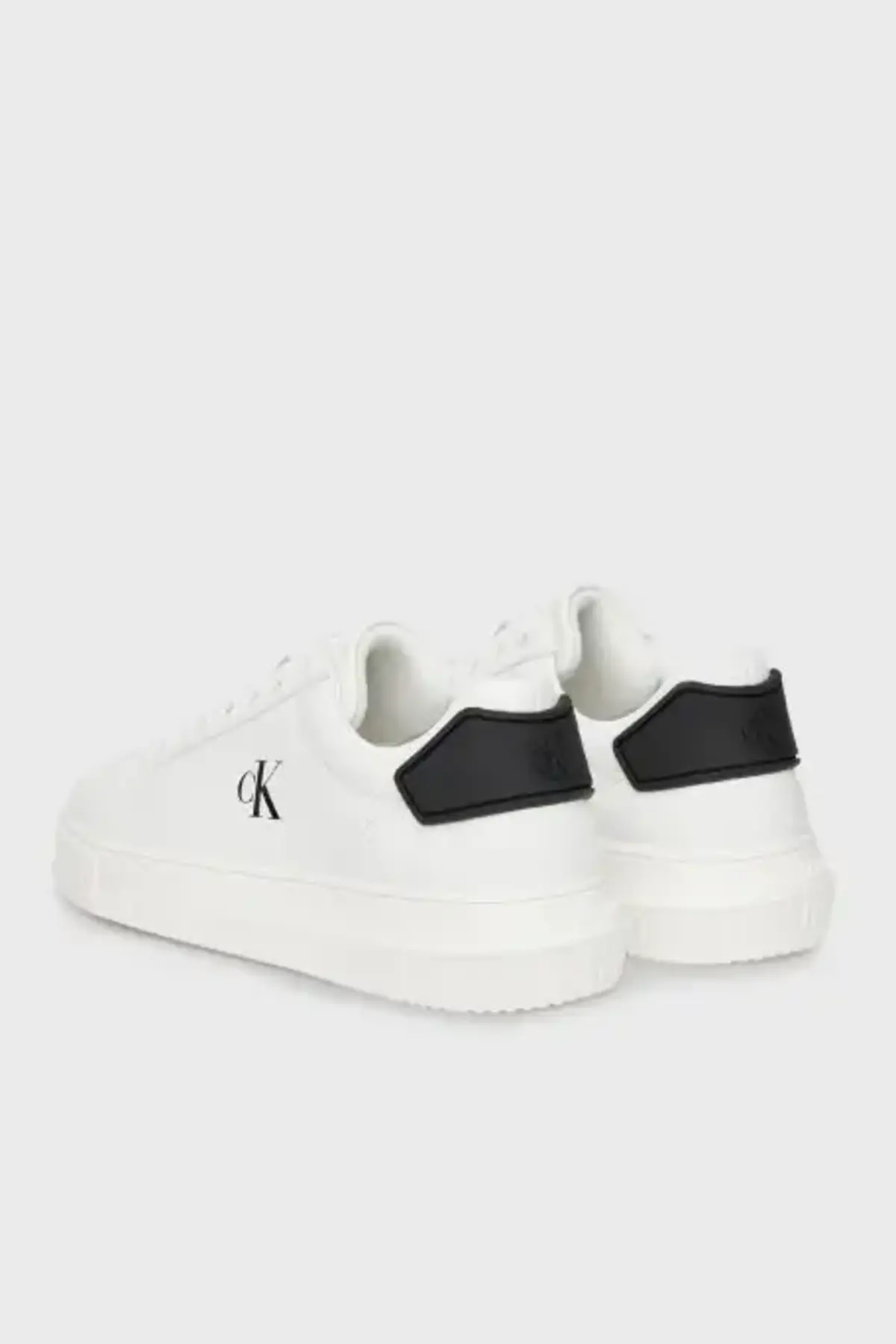 Calvin Klein CHUNKY CUPSOLE RU PATCH LTH Beyaz Erkek Günlük Spor Ayakkabı