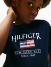 Tommy Hilfiger HILFIGER SEQUINS FLA, C1G Lacivert Kız Çocuk T-Shirt & Polo